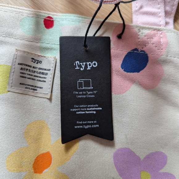 Typo tote bag - Picture 5 of 6